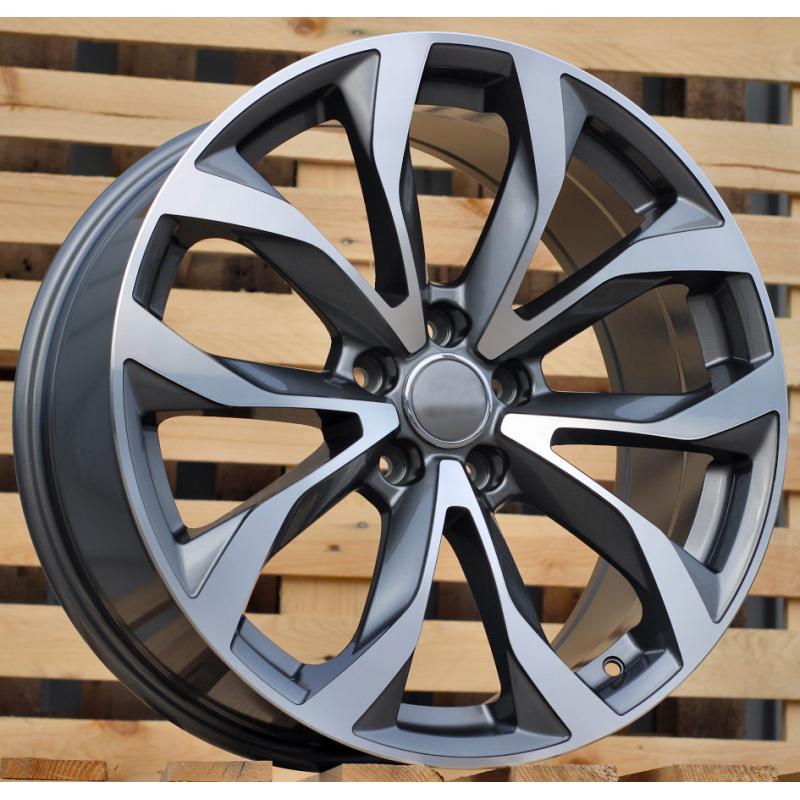 R17x7.5 5X112 ET 40 66.5 XF562 Grey Polished (MG) For AUD (R) R17x7.5 5X112 ET 40 66.5 XF562 Grey Polished (MG) For AUD (R)
