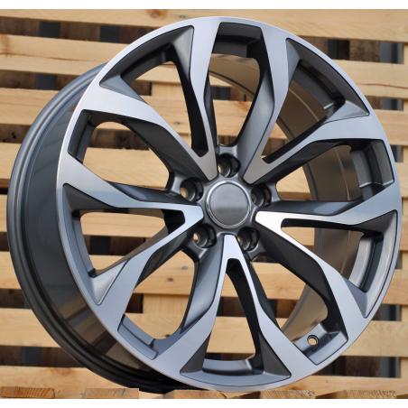 R17x7.5 5X112 ET 40 66.5 XF562 Grey Polished (MG) For AUD (R)