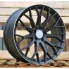 R20x8.5 5X112 ET 40 66.6 YS1180 (FLB002) Black Half Matt+Polished Lip (BLHMPL) For MER (K3) (HYBRID FORGED Front+Rear)