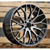 R20x8.5 5X112 ET 40 66.6 YS1180 (FBX151) Black Polished (MB) For MER (K3) (HYBRID FORGED Front+Rear)