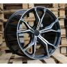 R20x10 5X120 ET 40 74.1 B5498 (HE5034) Black Polished (MB) For BMW (P1) (Rear+Front)