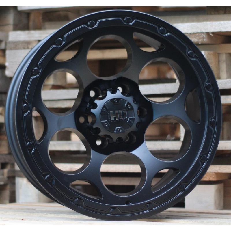 R17x9 6X139.7 ET M10 110.1 B5748 Black Half Matt (BLHM) For 4X4 (L4) R17x9 6X139.7 ET M10 110.1 B5748 Black Half Matt (BLHM) For 4X4 (L4)