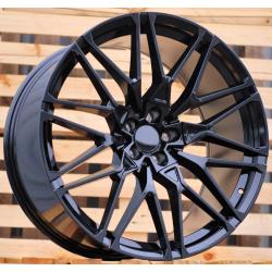 R20x10 5X120 ET 40 74.1 B5771 Black (BL) For BMW (K4) (Rear+Front)