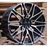 R22x10 5X120 ET 40 74.1 B5771 (B16/HE5063) Black Polished (MB) For BMW (P1) (Rear+Front)