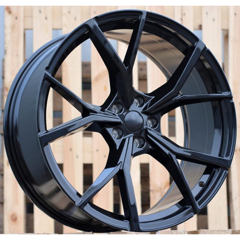 R21x9 5X112 ET 31 66.5 B5801 (IN5499) Black (BL) For VW (Z5) (New TOUAREG) R21x9 5X112 ET 31 66.5 B5801 (IN5499) Black (BL) For VW (Z5) (New TOUAREG)