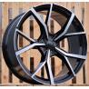 R17x7 5X100 ET 39 57.1 B5801 (IN5499) Black Polished (MB) For VW (K7)