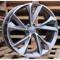 R21x9 5X112 ET 35 66.5 B1566 Grey Polished (MG) For AUD (Z3+P)