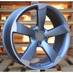 R19x8.5 5X112 ET 32 66.5 BK217 (BY939) Grey Polished Half Matt (MGHM) For AUD (Z1)