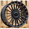 R19x8.5 10X112/120 ET 33 72.6 BK273 Black Polished (MB) For BMW (K4) (ALPINA Style Rear+Front)
