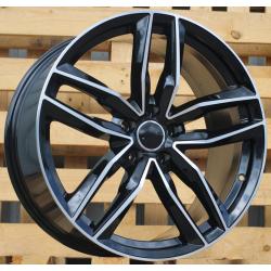 R17x7.5 5X112 ET 40 66.5 BK690 (BY1126) Black Polished (MB) For AUD (Z2)