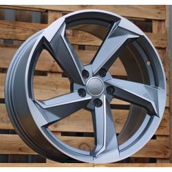 R19x8.5 5X112 ET 35 66.5 B5185 Grey Polished (MG) For AUD (K2)