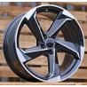 R19x8.5 5X112 ET 35 66.5 B5185 (IN5293) Black Polished (MB) For AUD (K7)