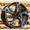 R19x8.5 5X112 ET 32 66.5 B5419 Black Polished (MB) For AUD (K4+P)
