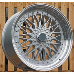 R16x7.5 10X112/120 ET 20 74.1 BY479 Silver+Polished Lip (SP) For RACIN (R) (Style BBS)