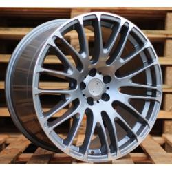R20x10 5X112 ET 20 66.5 BY913 Grey Polished (MG) For PORCH (K4) ((AKC 80 Eur)(Rear+Front) Macan)