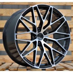 R21x10 5X112 ET 19 66.5 3S1067 Black Polished (MB) For PORCH (P2) (HYBRID FORGED(New Macan)(Rear+Front))