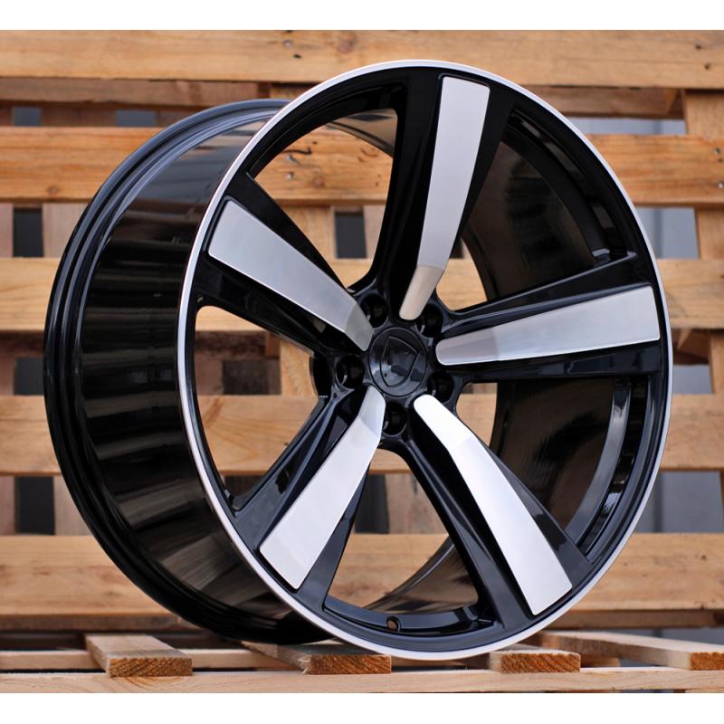 R21x10 5X112 ET 19 66.5 3S1239 Black Polished (MB) For PORCH (K4) (HYBRID FORGED (Rear+Front)) R21x10 5X112 ET 19 66.5 3S1239 Black Polished (MB) For PORCH (K4) (HYBRID FORGED (Rear+Front))