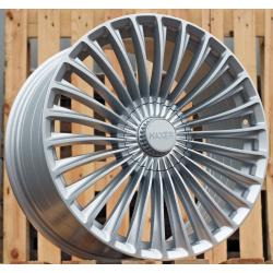 R20x9.5 5X112 ET 35 66.6 3S198 Silver Shining (SS) For HAXER (K4) (HYBRID FORGED (For car Mercedes Benz)(Rear+Front))