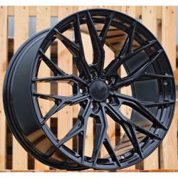R20x8.5 5X112 ET 40 66.6 3S266 Black (BL) For RACIN (K2) (HYBRID FORGED (Max Load 815kg.) Front+Rear)