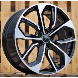 R19x8 5X112 ET 49 57.1 3S5979 Black Polished (MB) For AUD (K4) (HYBRID FORGED New Model)