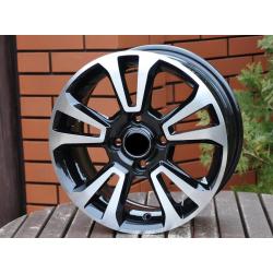 R15x6 4X100 ET 40 56.6 5078 Black Polished+Powder Coating (MBPC) For OPEL (L4)