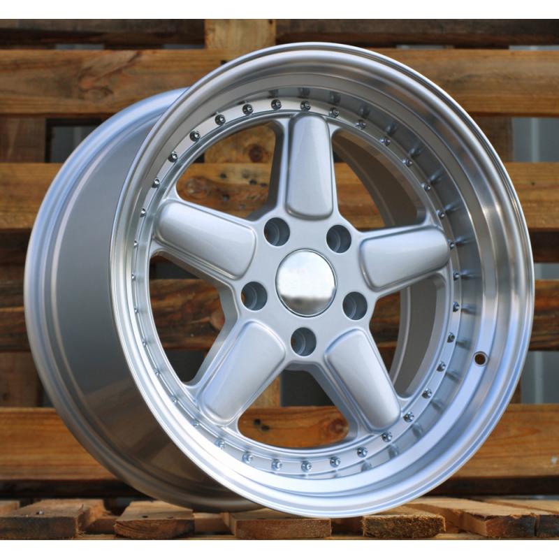 R17x7.5 5X120 ET 30 72.6 7961F Silver+Polished Lip (SP) For BMW (Z5) (AC Schnitzer Style (Front+Rear)) R17x7.5 5X120 ET 30 72.6 7961F Silver+Polished Lip (SP) For BMW (Z5) (AC Schnitzer Style (Front+Rear))