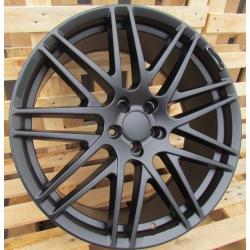 R22x10 5X130 ET 33 84.1 8102 Black Half Matt (BLHM) For MER (P2+P) (STYLE BRABUS)