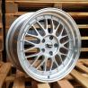 R18x8 5X120 ET 35 72.6 A1025 Silver Shining+Polished Lip (SSPL) For RACIN (P) (Rear+Front Style BBS)