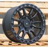 R17x8.5 5X139.7 ET 0 110.1 B1823 Black Half Matt (BLHM) For 4X4 (Z4)