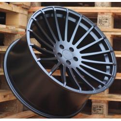 R20x10.5 5X112 ET 40 66.6 A1227 (HX010) Black Half Matt (BLHM) For HAXER (K3)