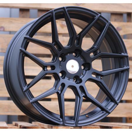 R18x8 5X112 ET 40 66.6 A1239 Black Half Matt (BLHM) For MER (P) (STYLE ADV1)