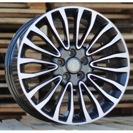 R18x8 5X108 ET 50 63.4 A1340 (INS0181) Grey Polished (MG) For FORD (K7)