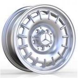 R15x7 5X112 ET 20 66.6 A1370 Silver Shining (SS) For MER (P)