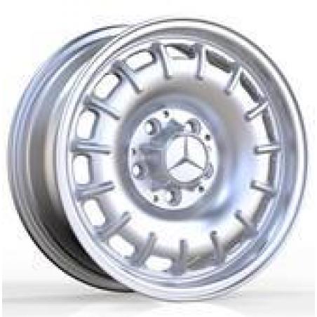R15x7 5X112 ET 20 66.6 A1370 Silver Shining (SS) For MER (P)
