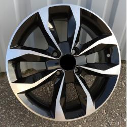 R15x6 4X100 ET 50 60.1 A415 (XFA10) Black Polished (MB) For NISS (R)