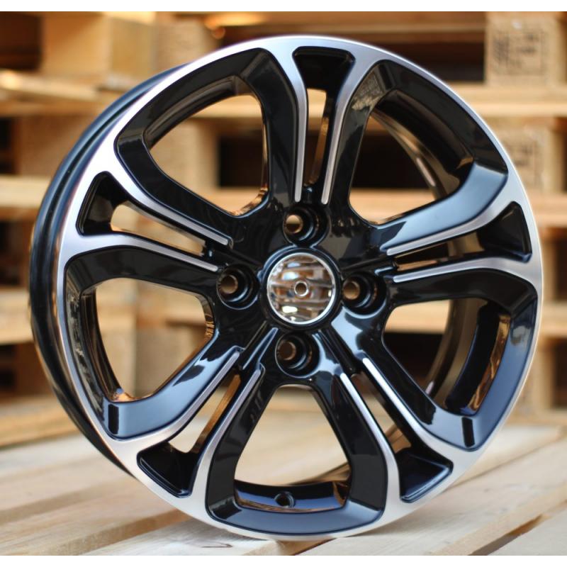 R15x6 4X108 ET 25 65.1 A5108 Black Polished (MB) For CITRO (P) R15x6 4X108 ET 25 65.1 A5108 Black Polished (MB) For CITRO (P)