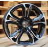 R15x6 4X108 ET 25 65.1 A5108 Black Polished (MB) For CITRO (P)