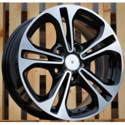 R15x6.5 5X114.3 ET 45 67.1 A5208 Black Polished (MB) For HYUND (P)