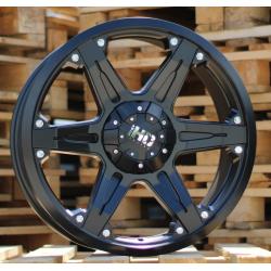 R20x8.5 10X114/120 ET 38 73.1 B5106 Black Half Matt (BLHM) For 4X4 (K4)