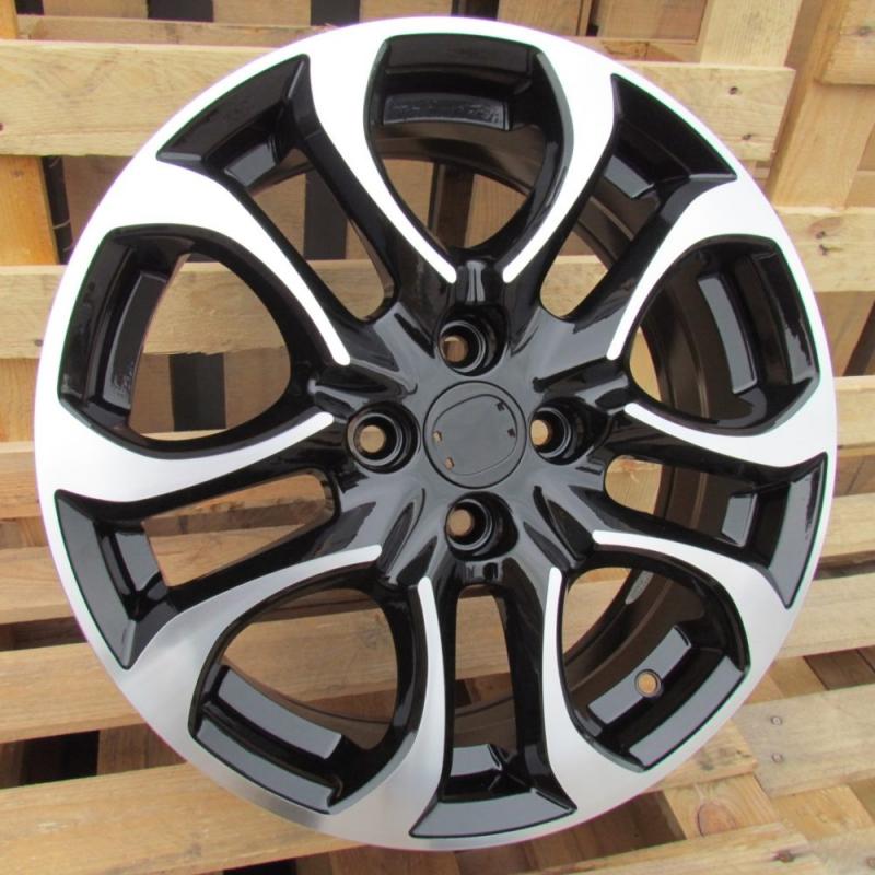R16x6 4X100 ET 40 54.1 A5376 Black Polished (MB) For MAZDA (P) R16x6 4X100 ET 40 54.1 A5376 Black Polished (MB) For MAZDA (P)