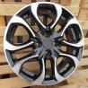 R16x6 4X100 ET 40 54.1 A5376 Black Polished (MB) For MAZDA (P)