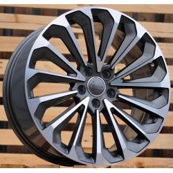 R21x9.5 5X112 ET 36 66.5 A5827 Grey Polished (MG) For AUD (P) (E-Tron)