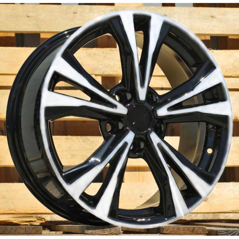 R18x7 5X114.3 ET 40 66.1 A5832 Black Polished (MB) For NISS (P) R18x7 5X114.3 ET 40 66.1 A5832 Black Polished (MB) For NISS (P)
