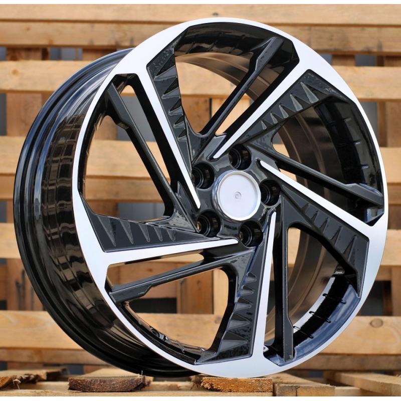 R18x7.5 5X114.3 ET 50.5 67.1 A5895 Black Polished (MB) For HYUND (P) R18x7.5 5X114.3 ET 50.5 67.1 A5895 Black Polished (MB) For HYUND (P)