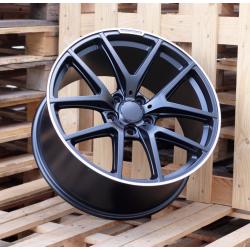 R21x10 5X130 ET 33 84.1 A8221 Black Matt+Polished Lip (BMPL) For MER (P+Z1) ((AKC 150 Eur))