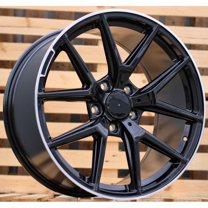 R20x10 5X130 ET 50 84.1 A8221 (XFE75) Black+Polished Lip (BLPL) For MER (K4) ((AKC 135 Eur)) R20x10 5X130 ET 50 84.1 A8221 (XFE75) Black+Polished Lip (BLPL) For MER (K4) ((AKC 135 Eur))