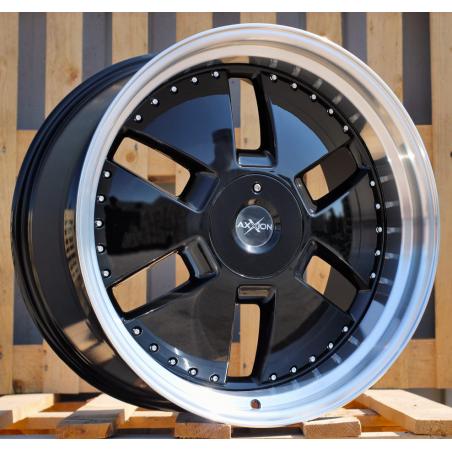 R21x9 5X112 ET 30 66.6 AT674 (LU1831) Black+Polished Lip (BLPL) For MER (K3) (MONOBLOCK Rear+Front(AKC 150 Eur))