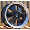 R21x9 5X112 ET 30 66.6 AT674 (LU1831) Black+Polished Lip (BLPL) For MER (K3) (MONOBLOCK Rear+Front(AKC 150 Eur))