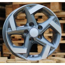 R15x6 5X114.3 ET 39 67.1 B0121 Grey Polished (MG) For HYUND (D2) ((AKC 60 Eur))