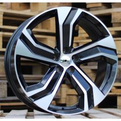R20x8.5 5X108 ET 42.5 63.3 B0143 Black Polished (MB) For VOLVO (K4+K2+P)